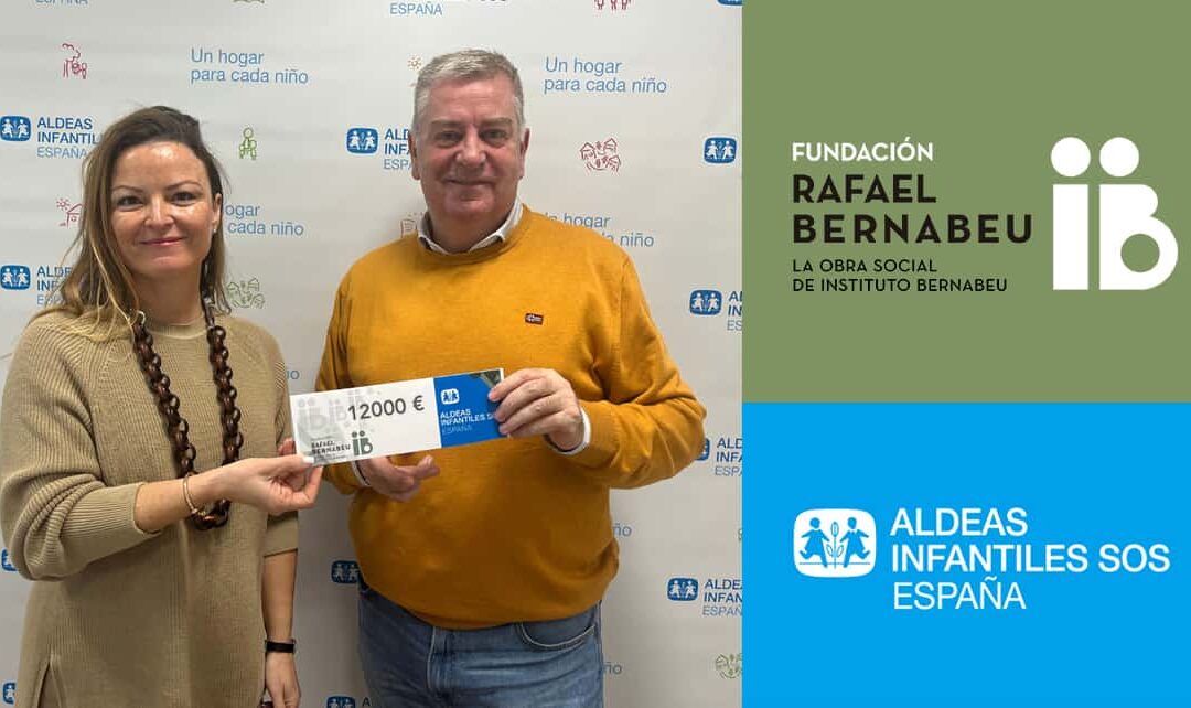 La Fundación Rafael Bernabeu dona 12.000 euros a Aldeas Infantiles