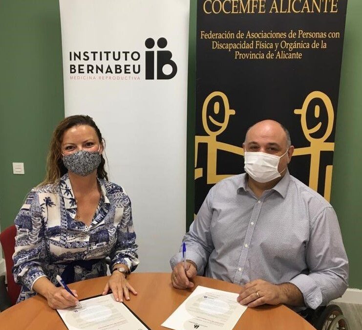 Instituto Bernabeu, la Fundación Rafael Bernabeu y COCEMFE renuevan su convenio para hacer más accesible el diagnóstico temprano y la prevención de enfermedades genéticas