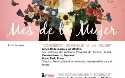 Marzo: mes de la mujer. Actos sociales organizados por nuestra Fundación