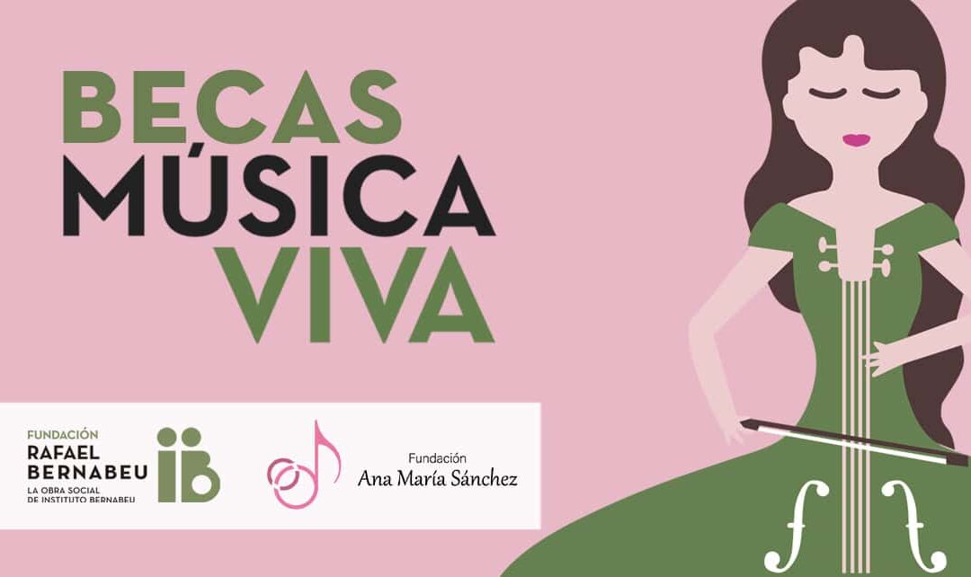 La Fundación Rafael Bernabeu junto a la Fundación Ana María Sánchez becarán con 2.400€ a jóvenes estudiantes de música